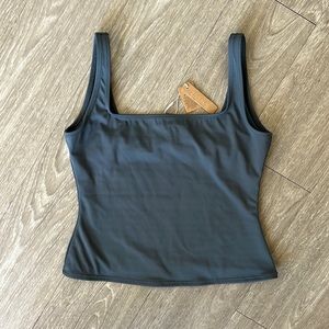 Skims Shaping Swim Tank Bikini Top